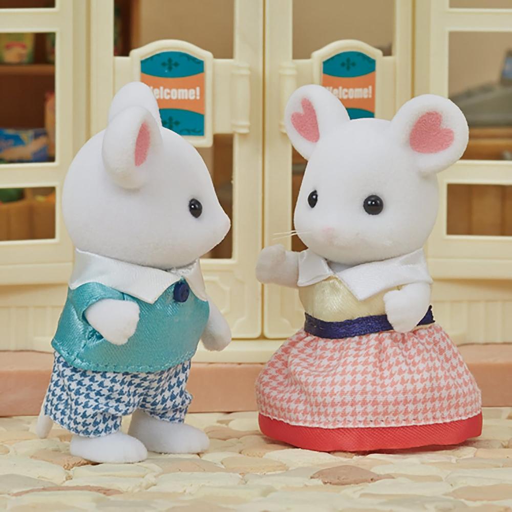 MUÑECA SYLVANIAN FAMILIES NIÑA RATÓN MALVAVISCO - 2