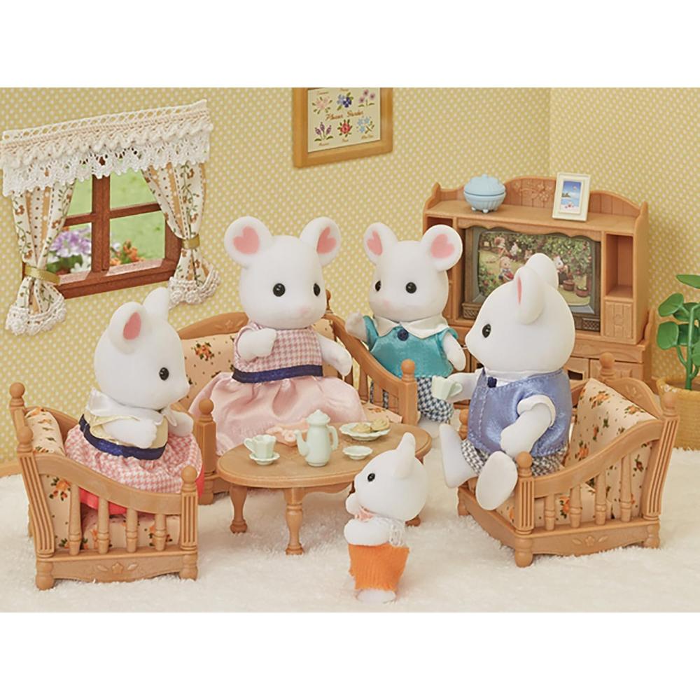 MUÑECA SYLVANIAN FAMILIES NIÑA RATÓN MALVAVISCO - 4