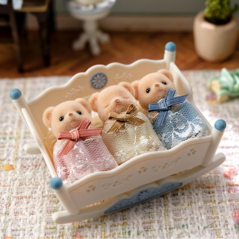 MUÑECA SYLVANIAN FAMILIES TRILLIZOS OSO GALLETA - 2