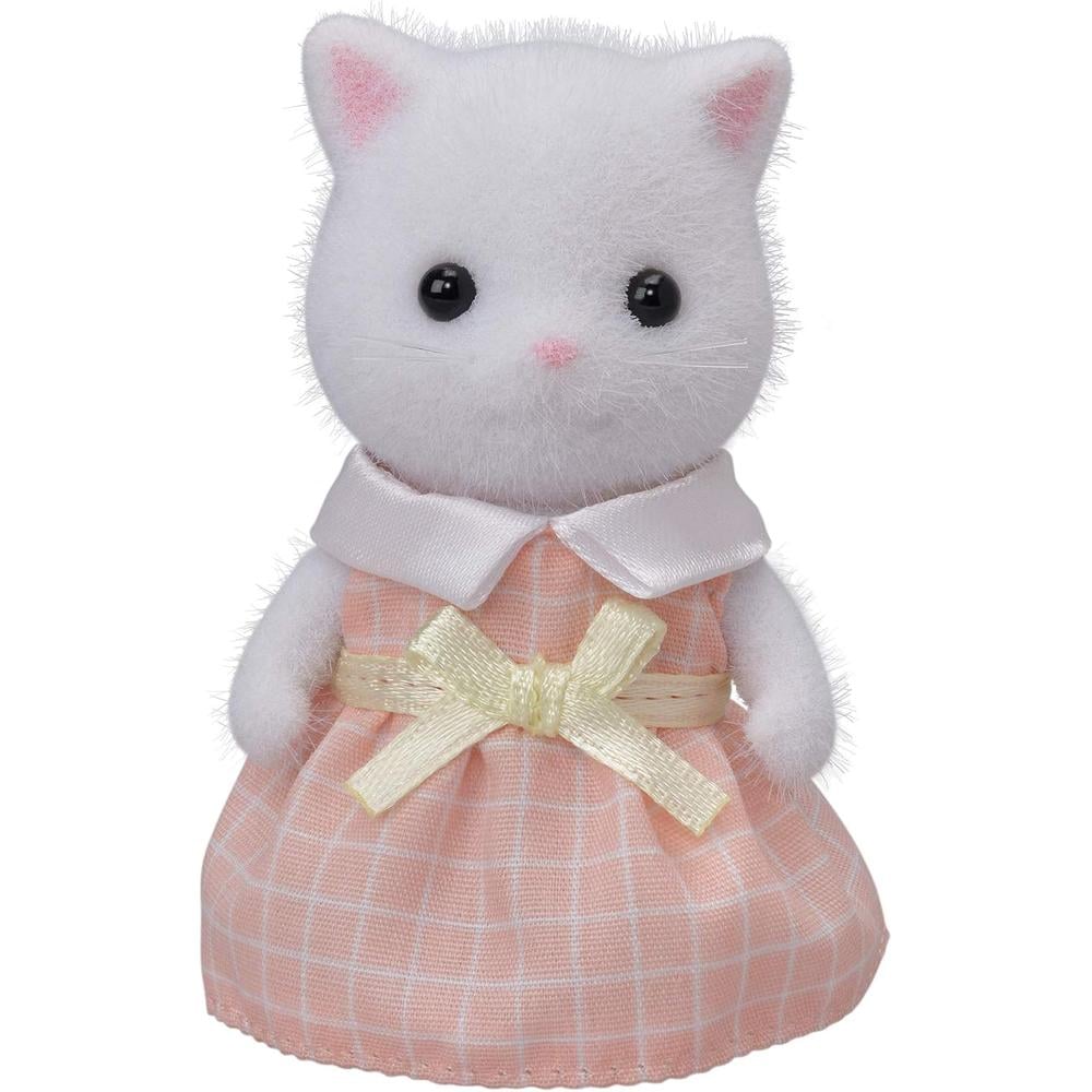 MUÑECA SYLVANIAN FAMILIES NIÑA GATO PERSA BLANCA NI-105 - 1