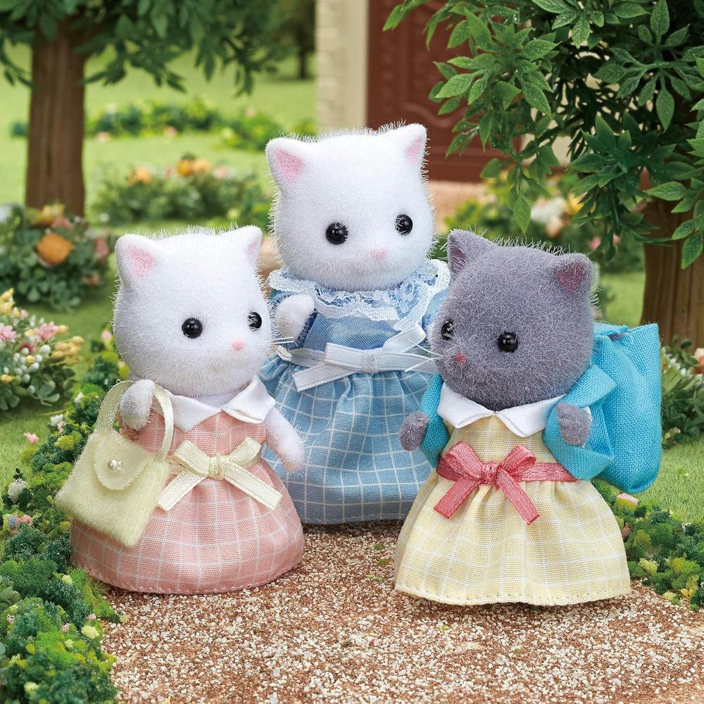 MUÑECA SYLVANIAN FAMILIES NIÑA GATO PERSA BLANCA NI-105 - 2