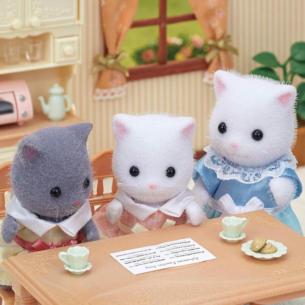 MUÑECA SYLVANIAN FAMILIES NIÑA GATO PERSA BLANCA NI-105 - 4