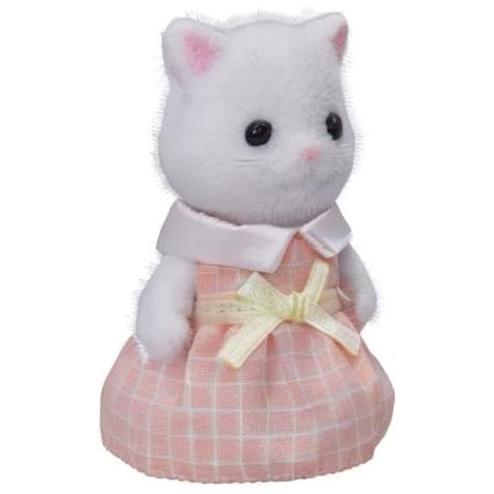 MUÑECA SYLVANIAN FAMILIES NIÑA GATO PERSA BLANCA NI-105 - 6