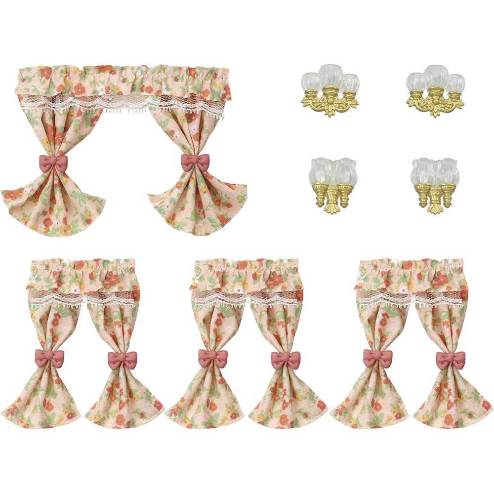 MUEBLES SYLVANIAN FAMILIES CORTINAS Y LÁMPARAS - 1