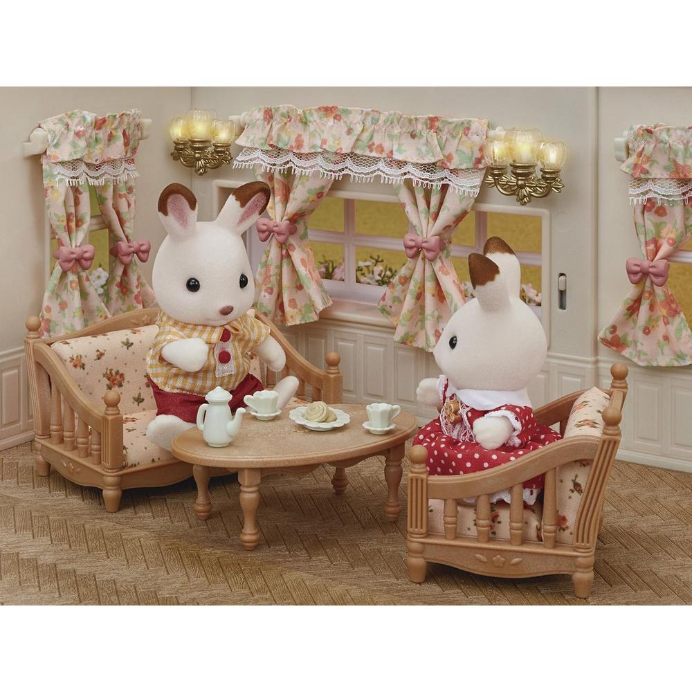 MUEBLES SYLVANIAN FAMILIES CORTINAS Y LÁMPARAS - 2