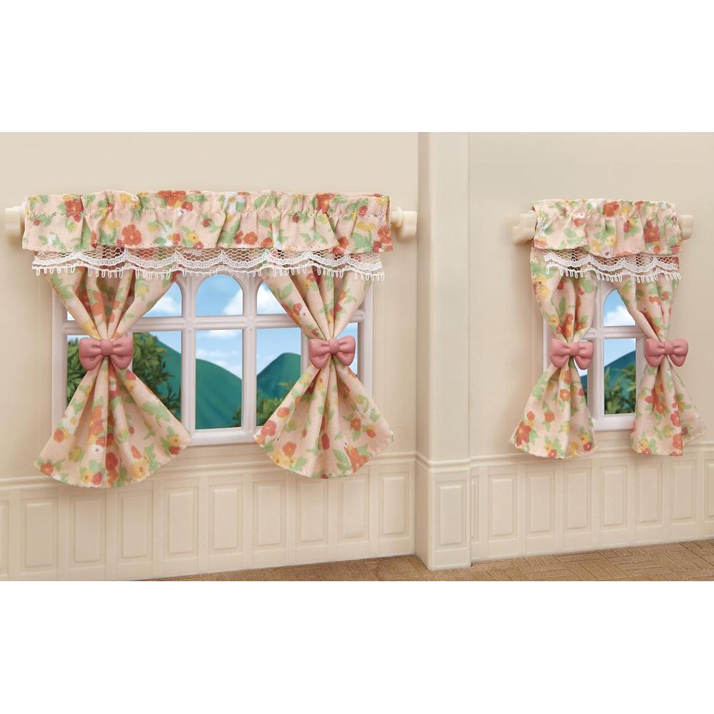 MUEBLES SYLVANIAN FAMILIES CORTINAS Y LÁMPARAS - 6