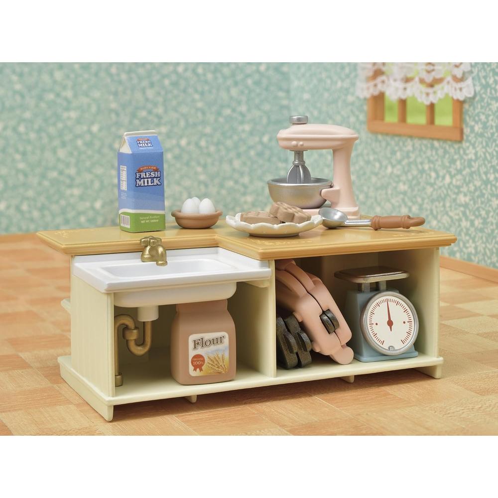 MUEBLES SYLVANIAN FAMILIES COCINA ISLA - 5