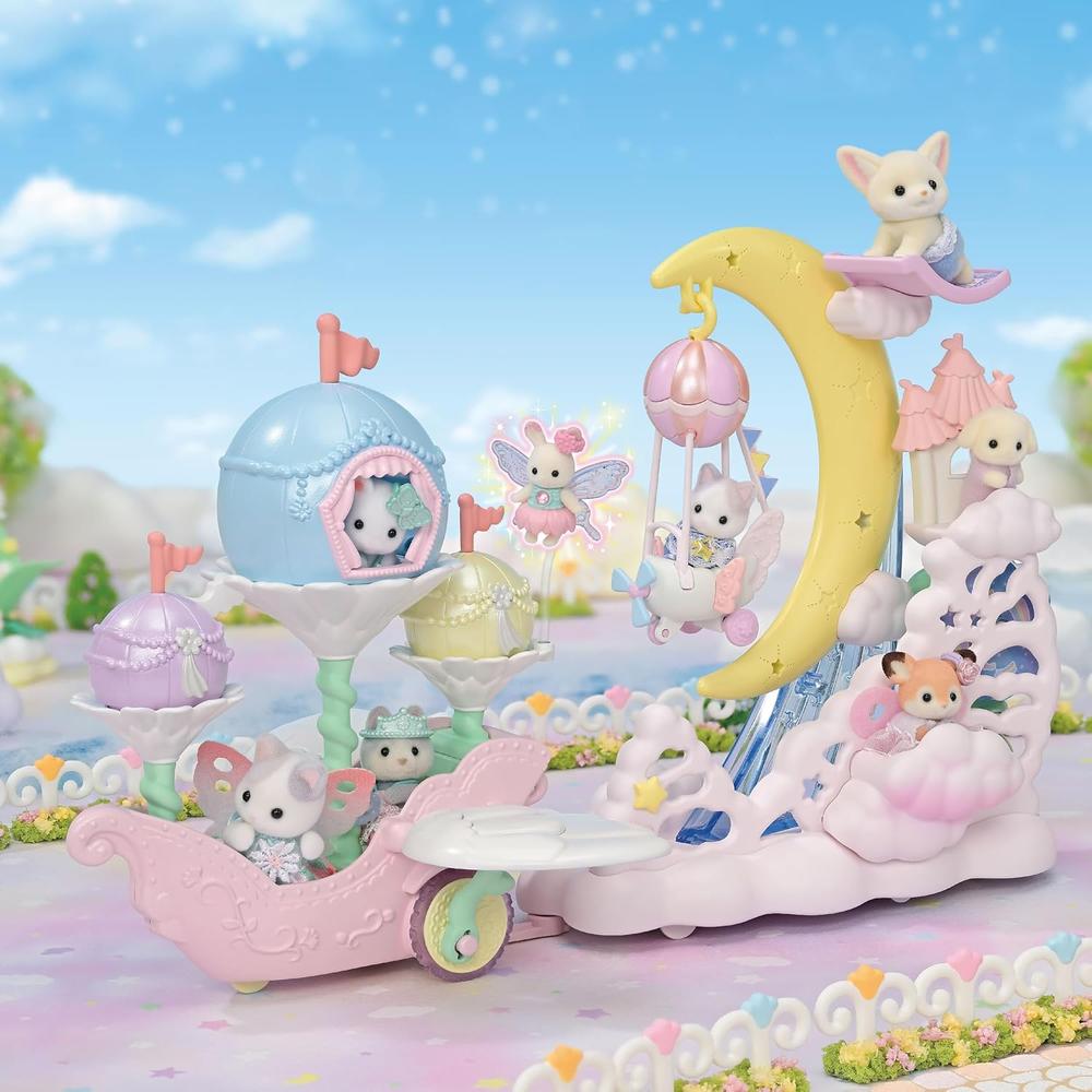 VEHÍCULO SYLVANIAN FAMILIES BARCO FLORAL - 6