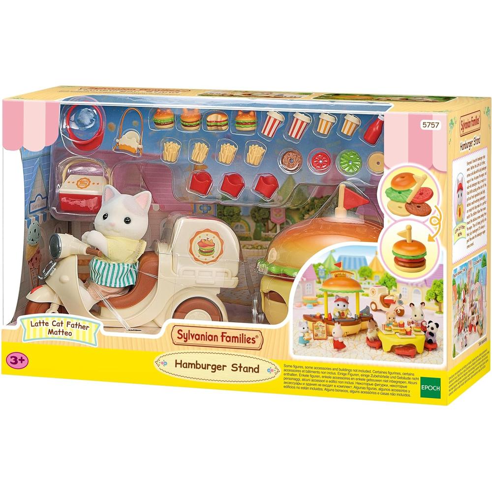 SET SYLVANIAN FAMILIES PUESTO DE HAMBURGUESAS - 1