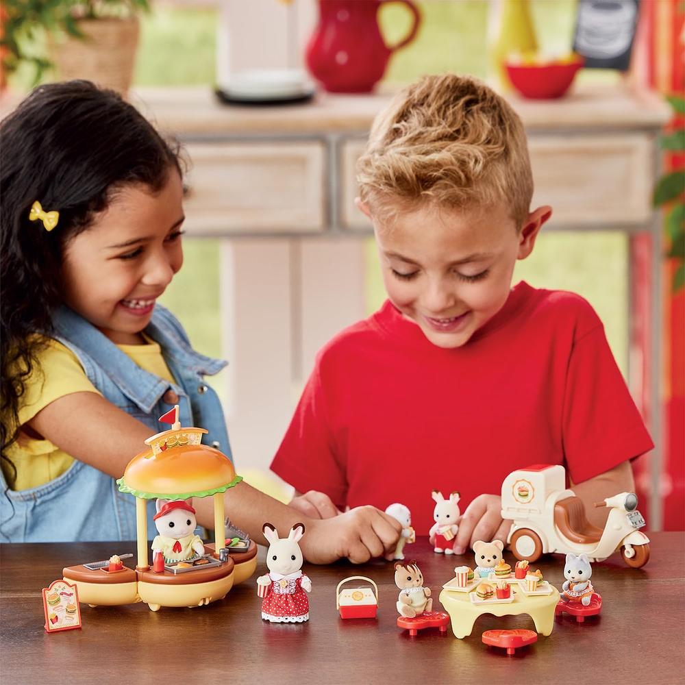 SET SYLVANIAN FAMILIES PUESTO DE HAMBURGUESAS - 5