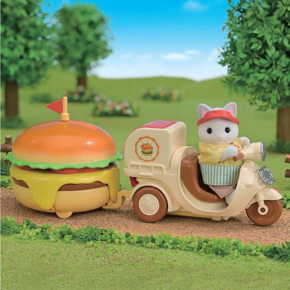 SET SYLVANIAN FAMILIES PUESTO DE HAMBURGUESAS - 6