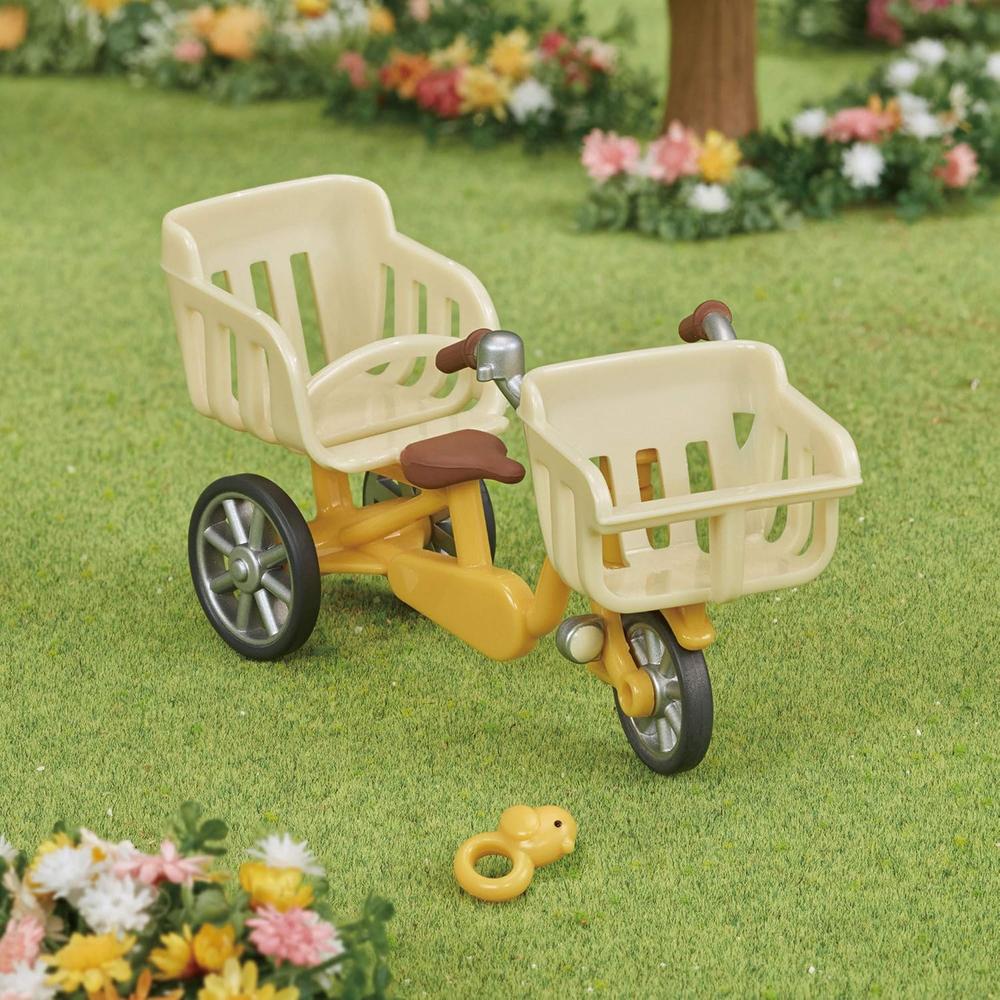 MUEBLES SYLVANIAN FAMILIES BICICLETA PARA TRES - 2