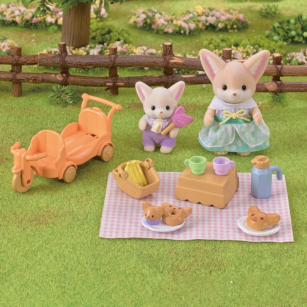 SET SYLVANIAN FAMILIES PICNIC HERMANOS FENNEC - 2
