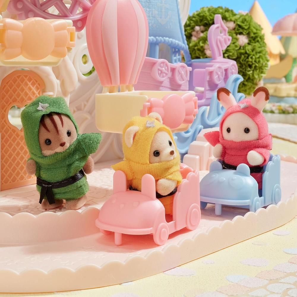 MUÑECA SYLVANIAN FAMILIES TRÍO BEBÉS NINJA C-66 - 2