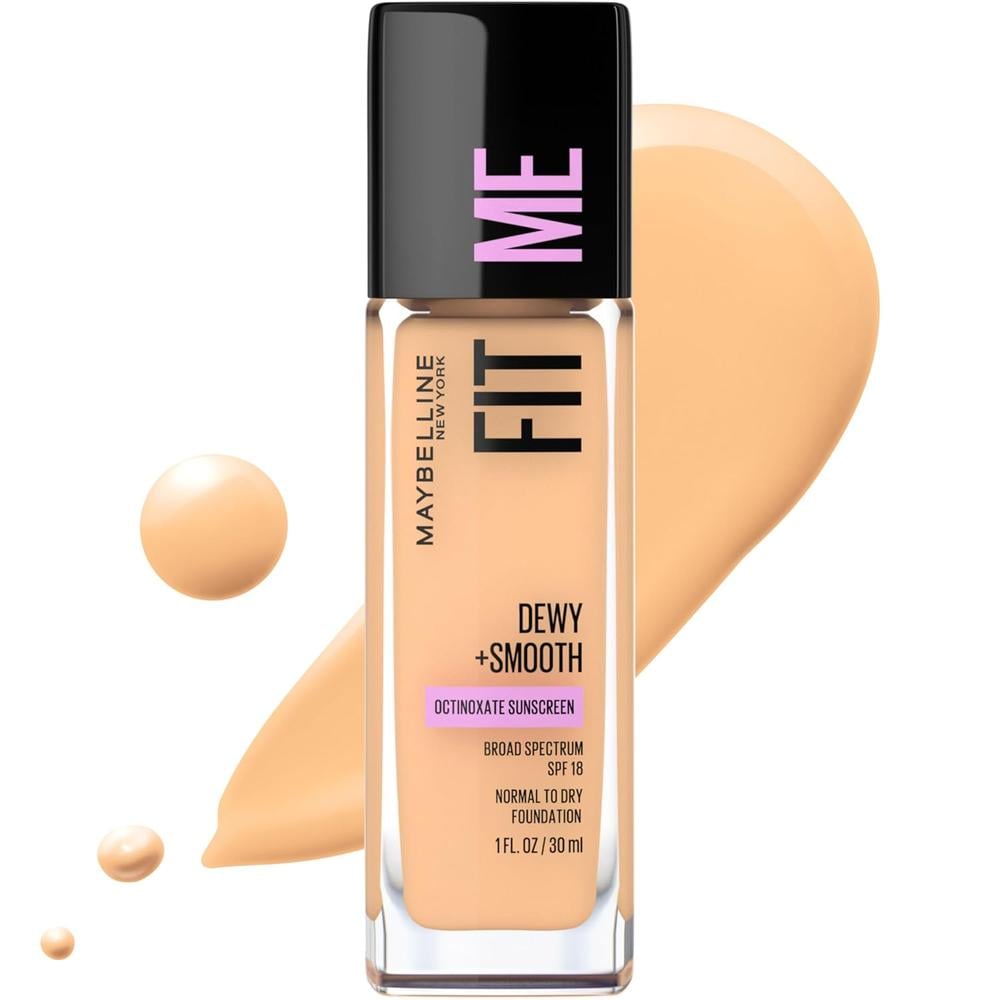 BASE DE MAQUILLAJE FIT ME DEWY + SMOOTH MAYBELLINE - 1