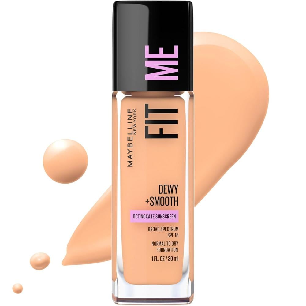 BASE DE MAQUILLAJE FIT ME DEWY + SMOOTH MAYBELLINE - 1