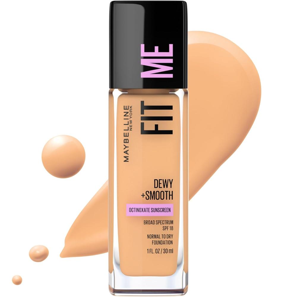 BASE DE MAQUILLAJE FIT ME DEWY + SMOOTH MAYBELLINE - 1