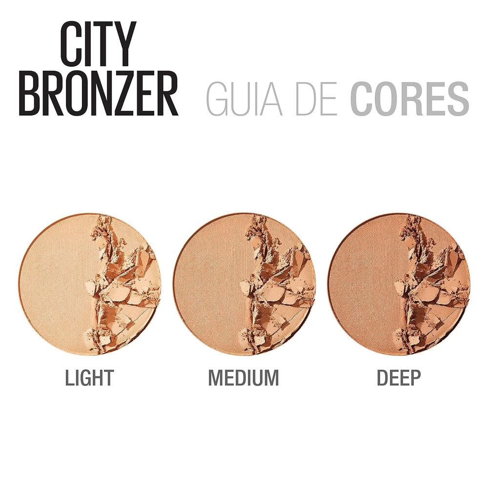 POLVO BRONCEADOR CITY BRONZER MAYBELLINE - 4
