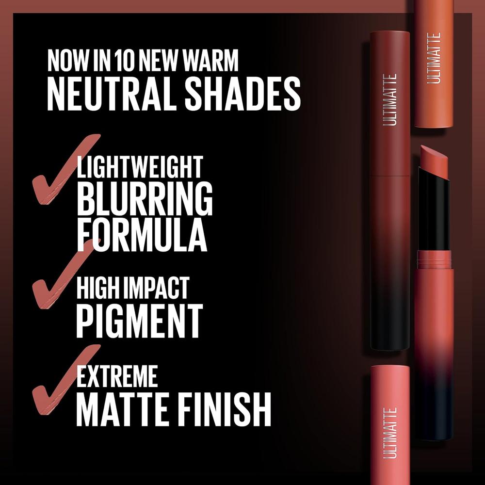 LABIAL MATE COLOR SENSATIONAL ULTIMATTE MAYBELLINE - 3