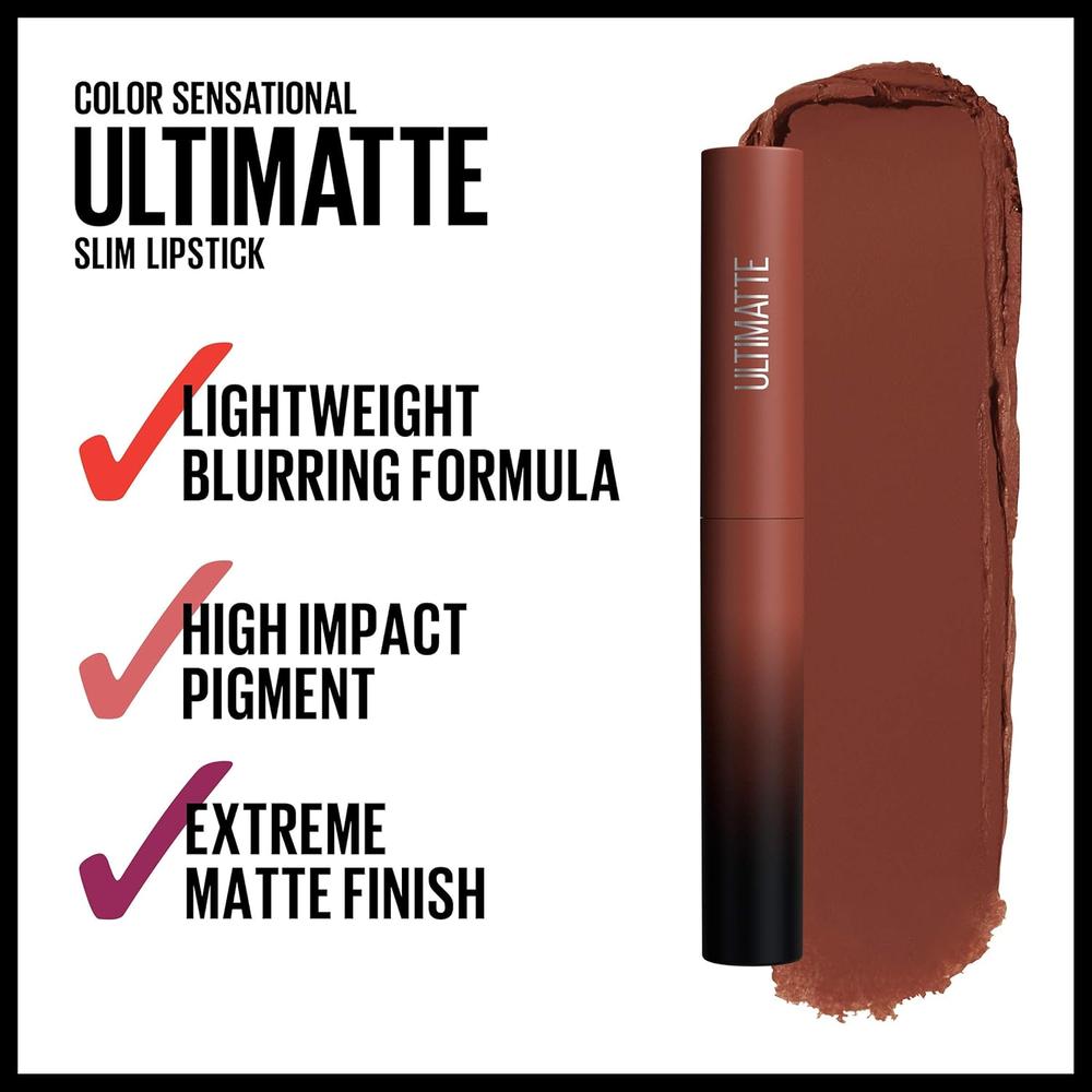 LABIAL MATE COLOR SENSATIONAL ULTIMATTE MAYBELLINE - 4