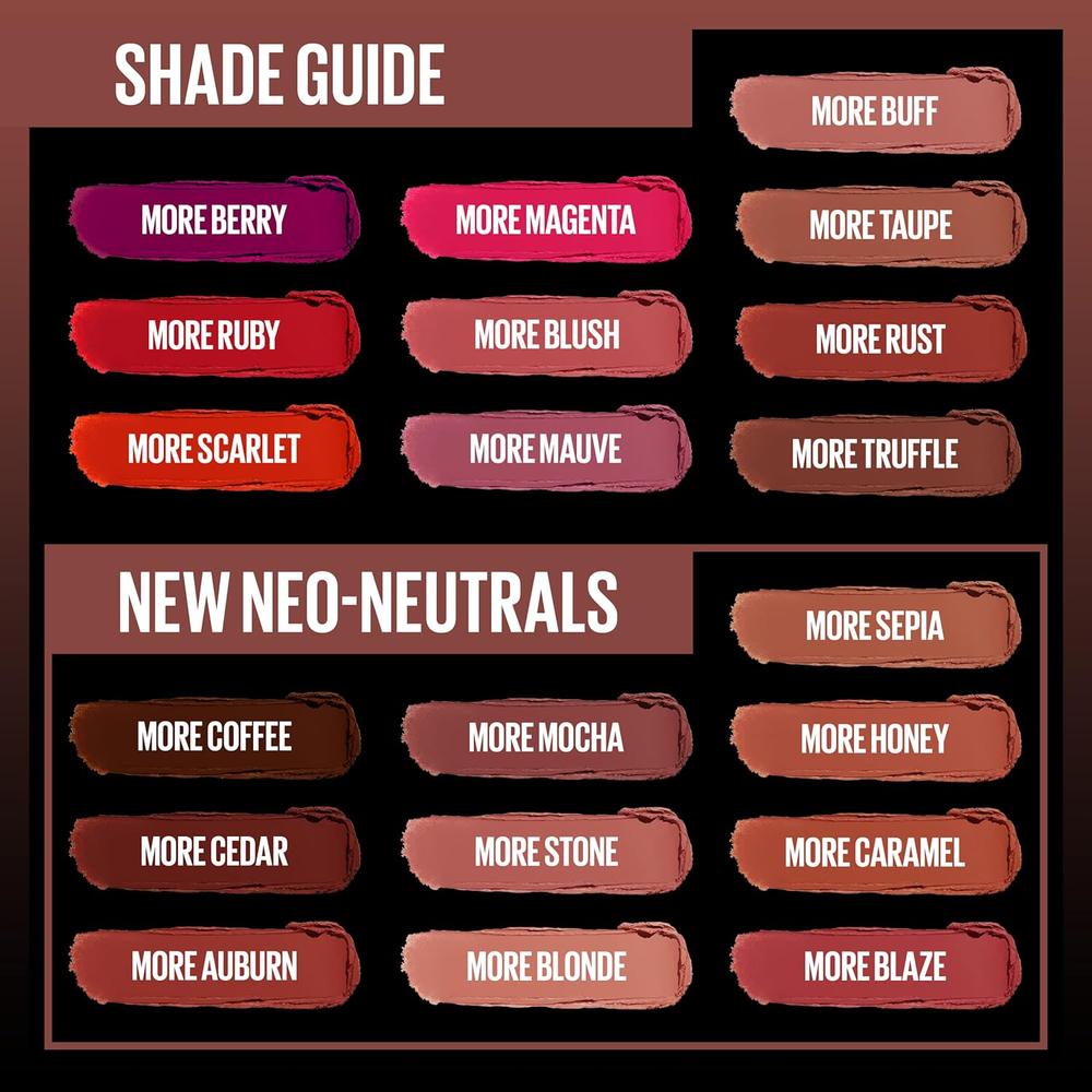 LABIAL MATE COLOR SENSATIONAL ULTIMATTE MAYBELLINE - 4