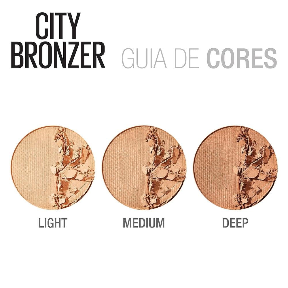 POLVO BRONCEADOR CITY BRONZER MAYBELLINE - 4
