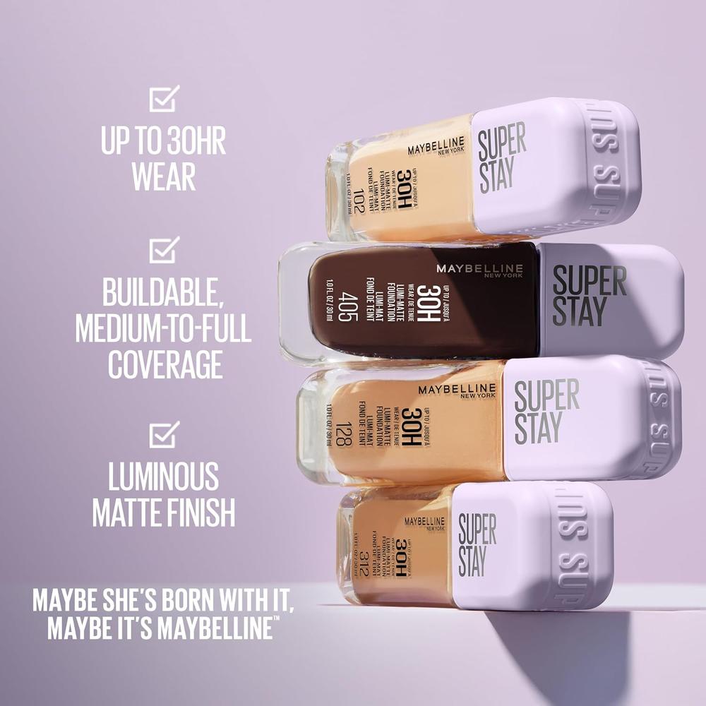 BASE LÍQUIDA SUPER STAY LUMI-MATTE MAYBELLINE - 5