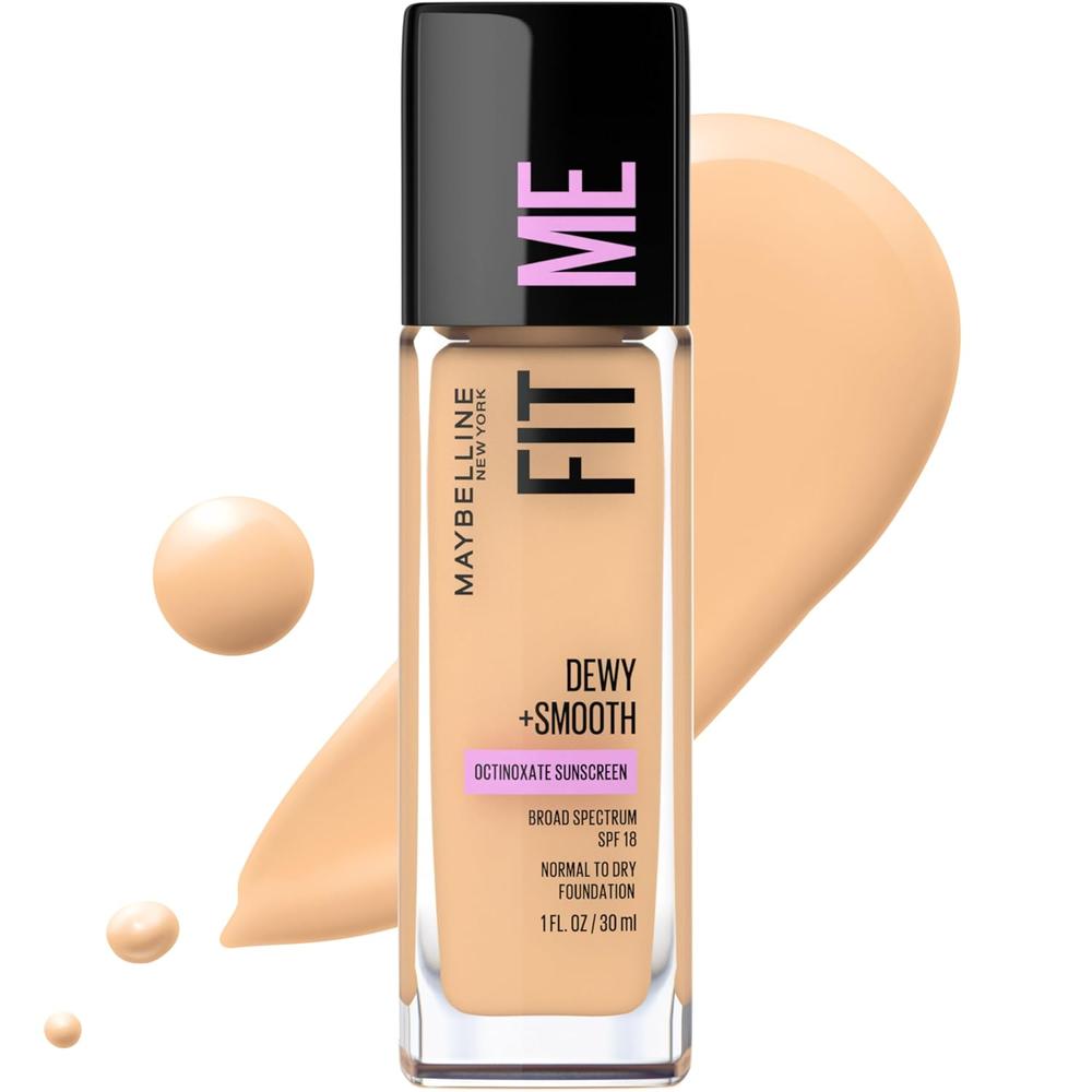 BASE LÍQUIDA FIT ME DEWY + SMOOTH MAYBELLINE - 1