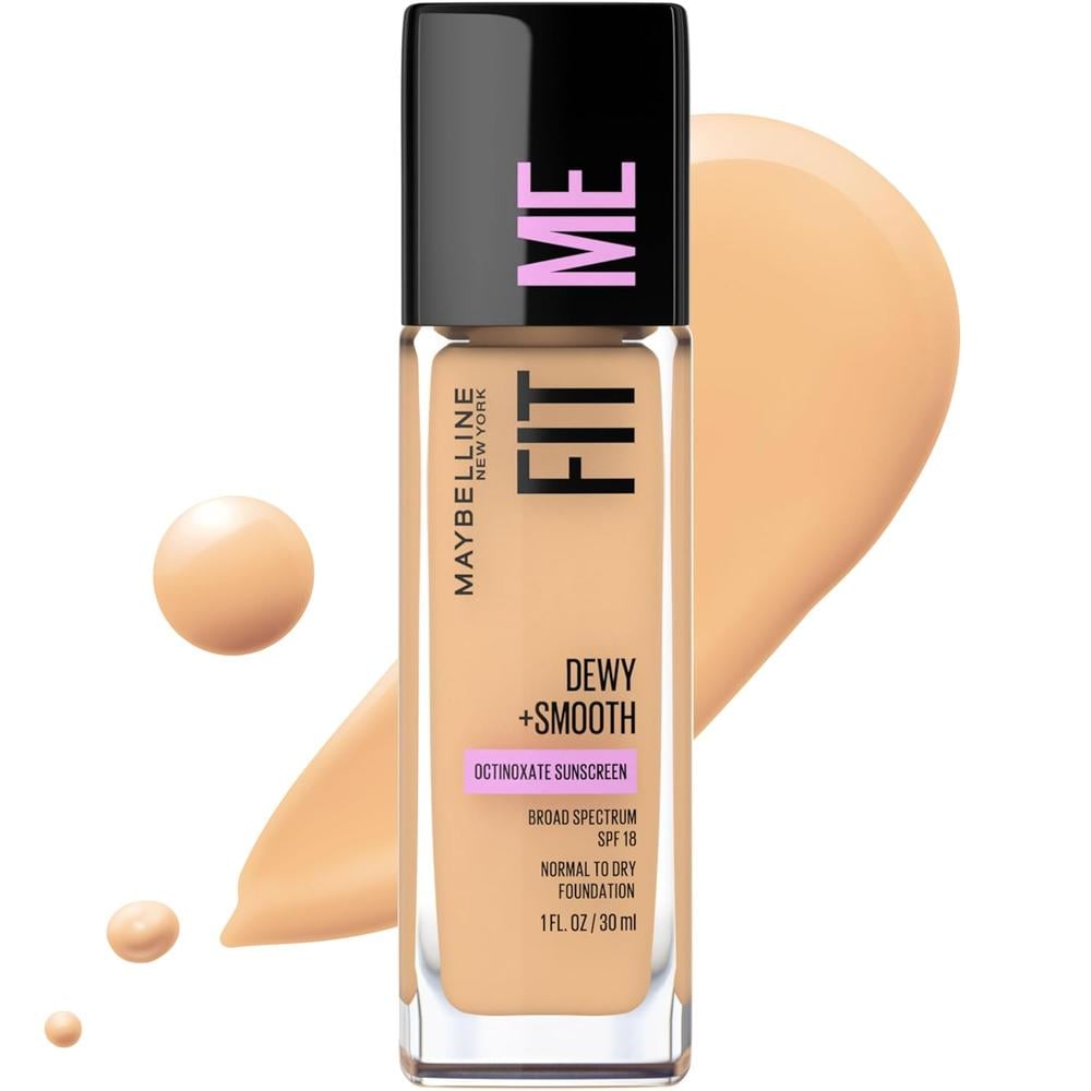 BASE DE MAQUILLAJE FIT ME DEWY + SMOOTH MAYBELLINE - 1