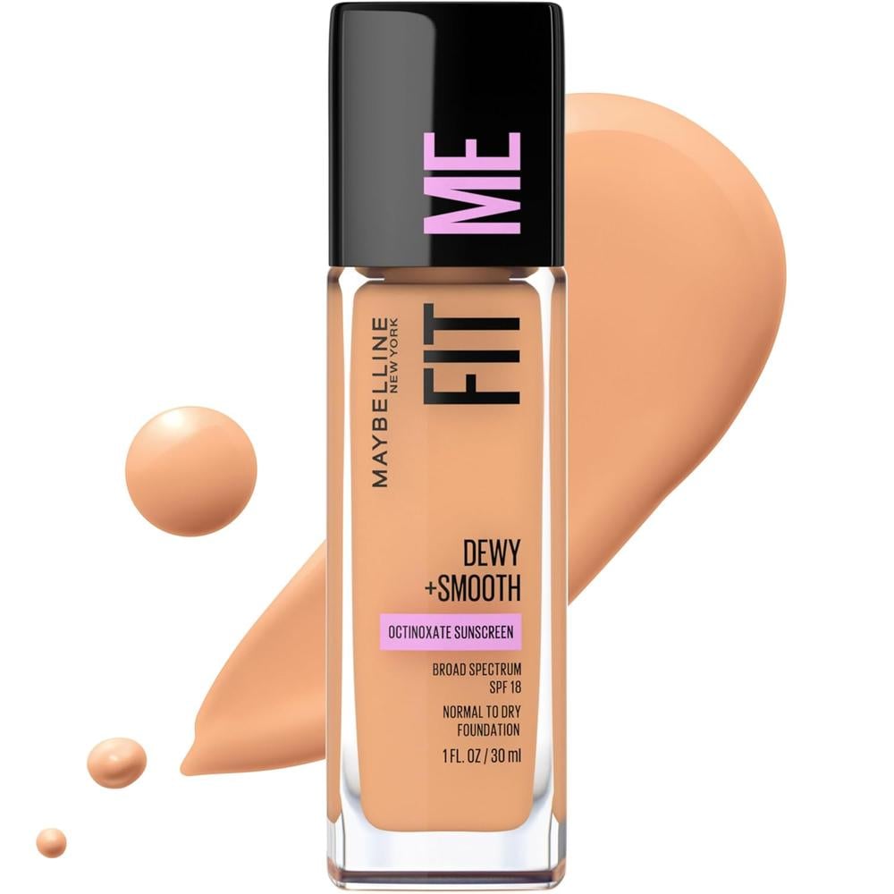 BASE DE MAQUILLAJE FIT ME DEWY + SMOOTH MAYBELLINE - 1