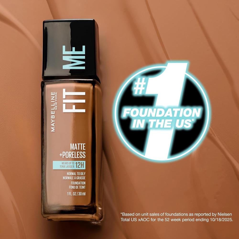 BASE DE MAQUILLAJE FIT ME MATTE + PORELESS MAYBELLINE - 5