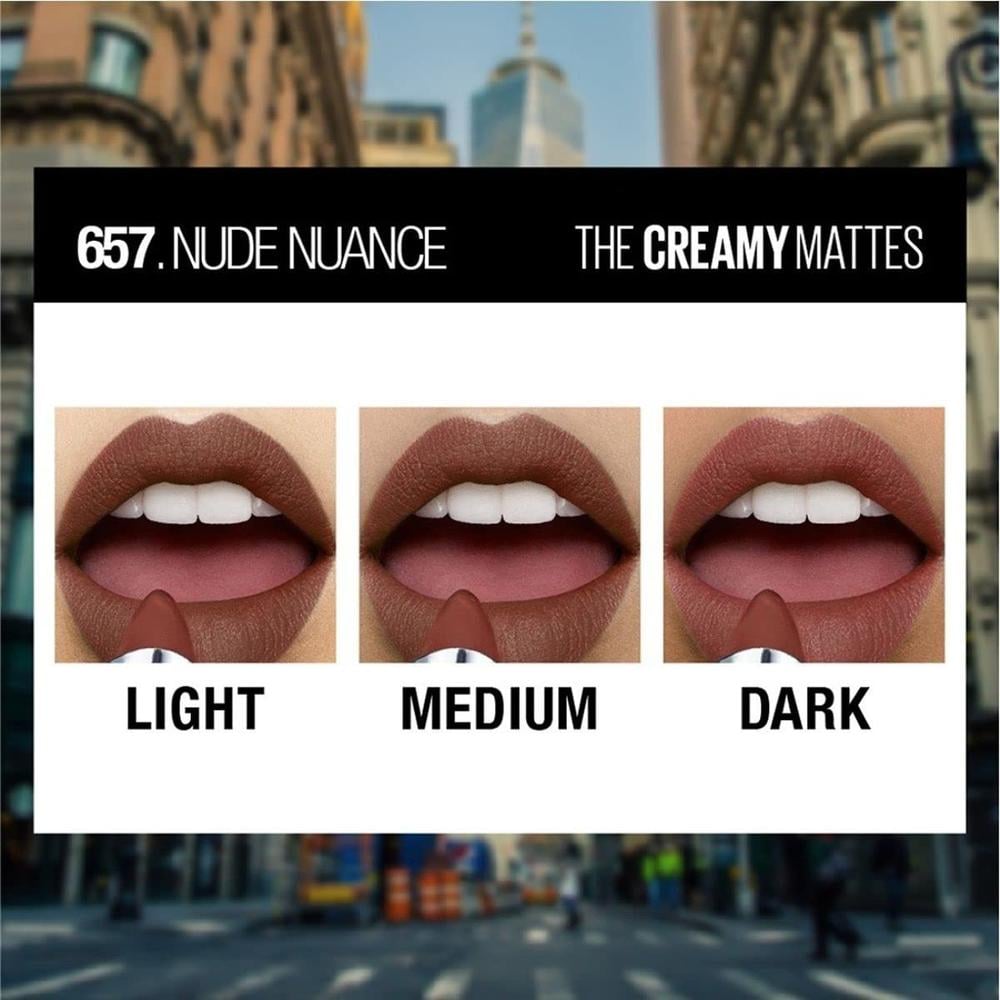 LABIAL COLOR SENSATIONAL MATE MAYBELLINE - 4
