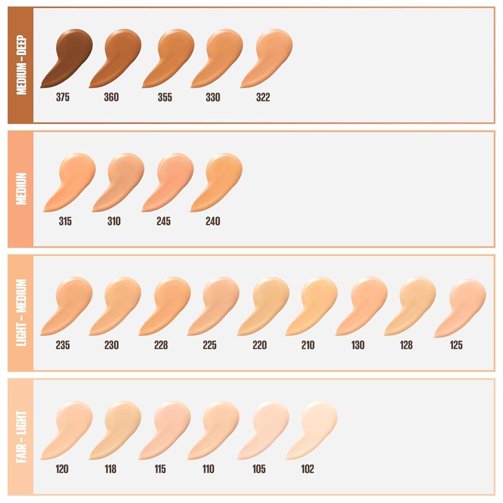 BASE LÍQUIDA FIT ME DEWY + SMOOTH MAYBELLINE - 4