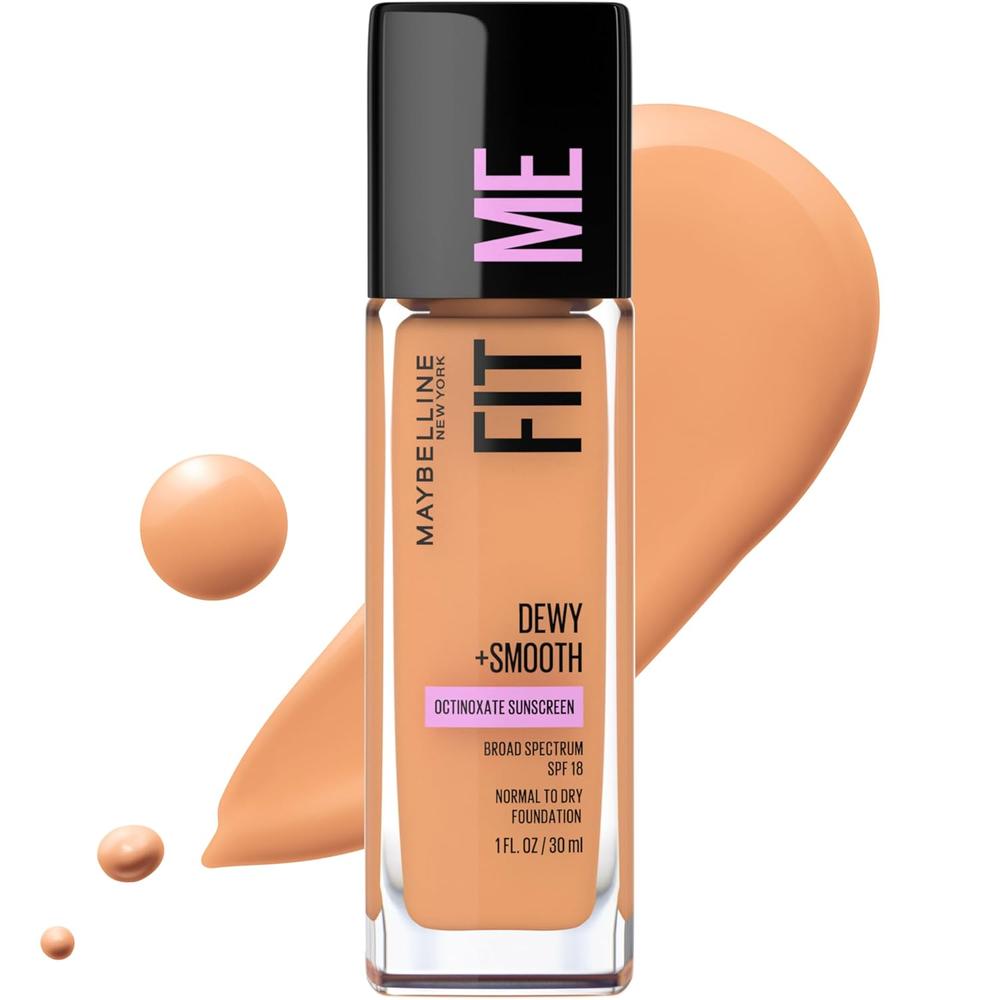 BASE LÍQUIDA FIT ME DEWY + SMOOTH MAYBELLINE - 1