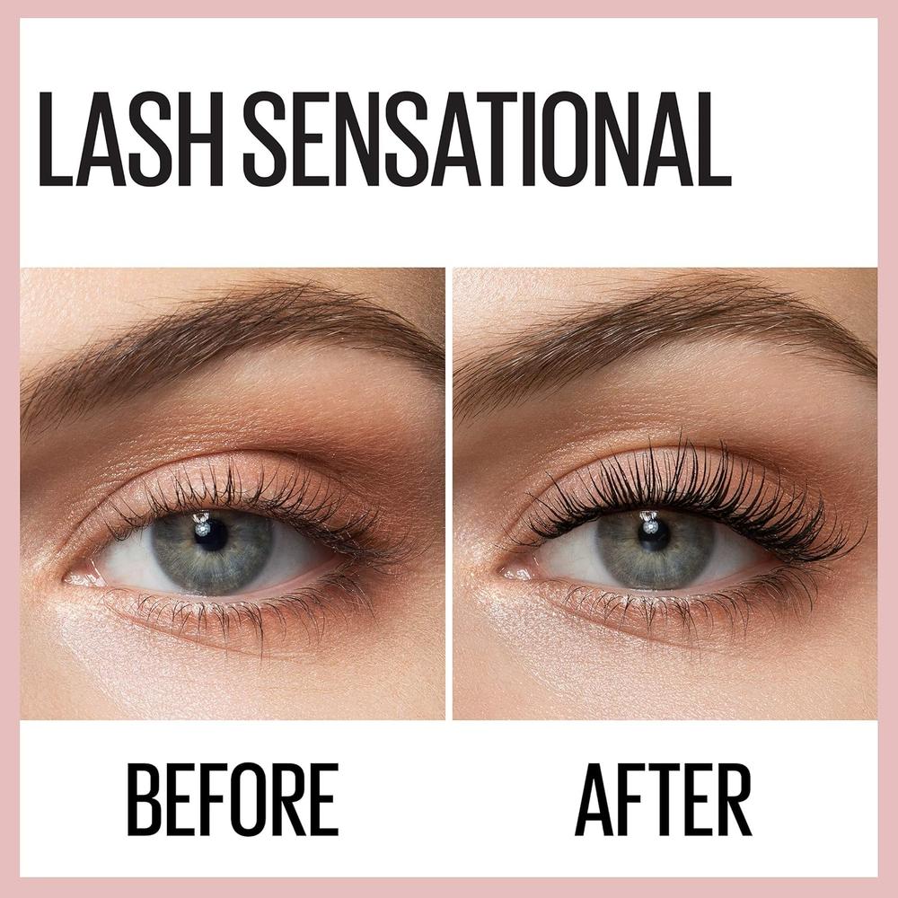 MÁSCARA DE PESTAÑAS LASH SENSATIONAL WATERPROOF MAYBELLINE - 4