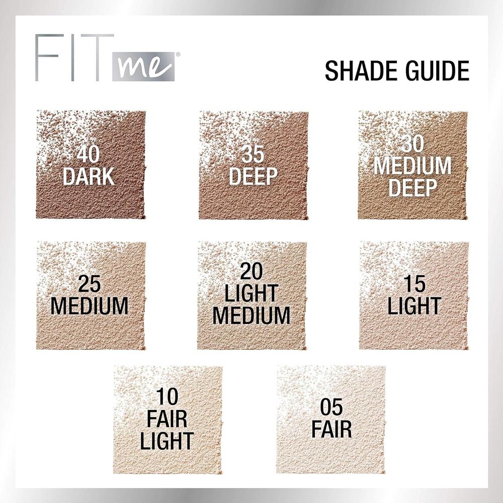 SET MAQUILLAJE FIT ME POLVO + RUBOR MAYBELLINE - 3