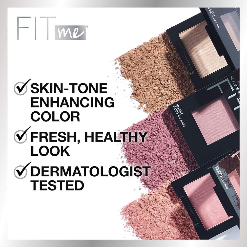 SET MAQUILLAJE FIT ME POLVO + RUBOR MAYBELLINE - 5