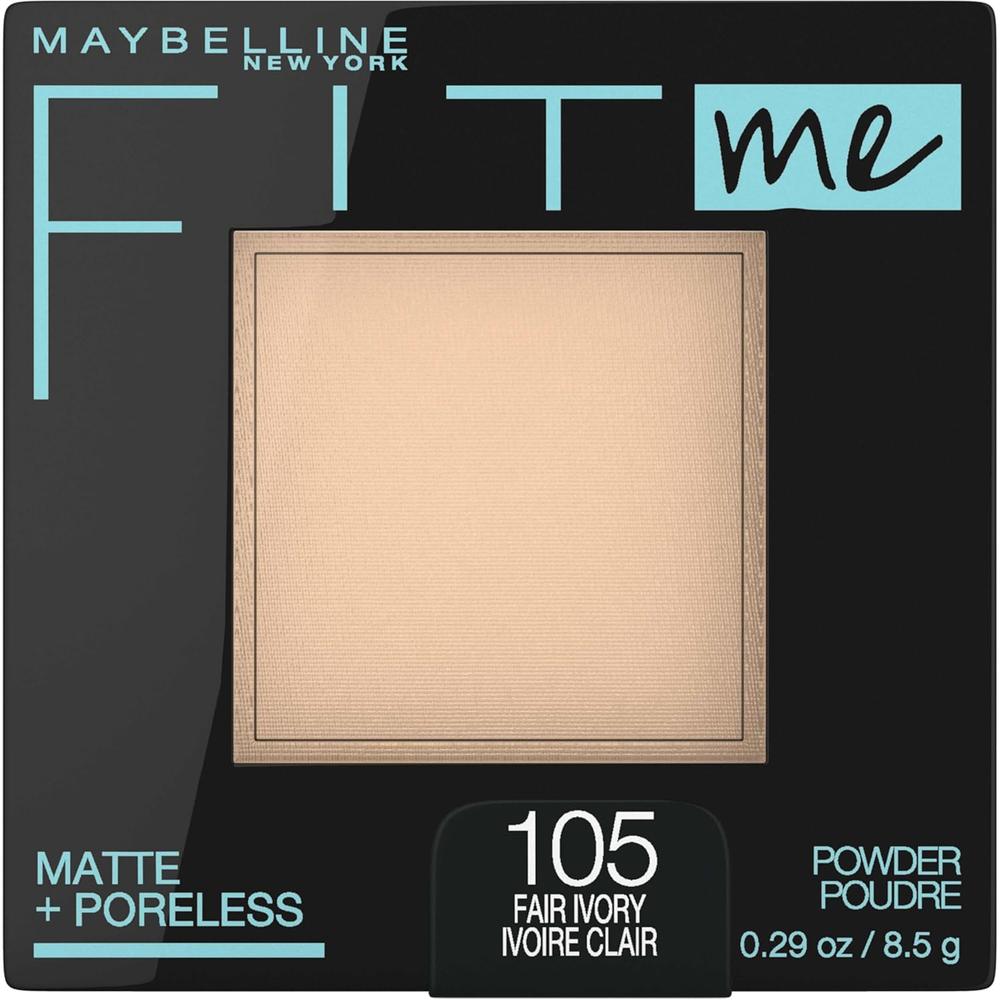 POLVO COMPACTO FIT ME MATTE + PORELESS MAYBELLINE - 1
