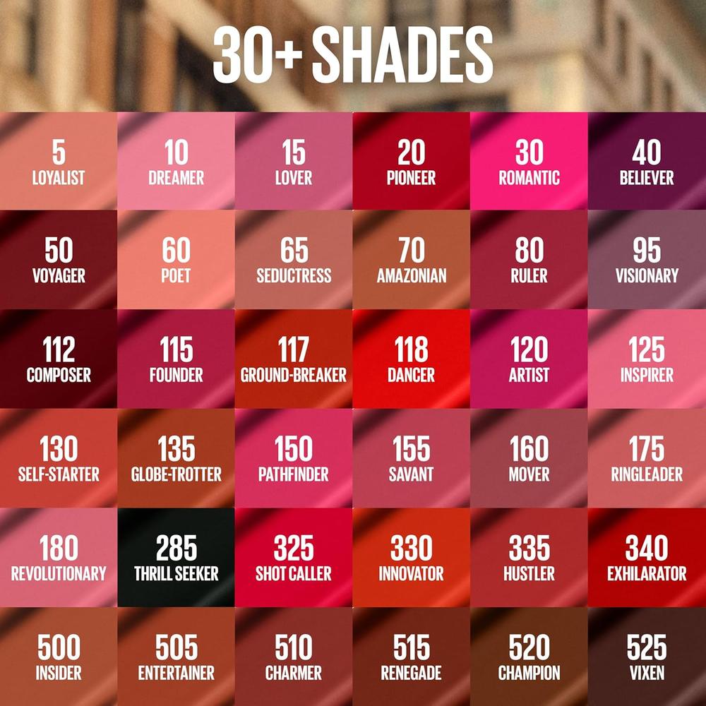 LABIAL LÍQUIDO MATE SUPERSTAY MATTE INK MAYBELLINE - 5