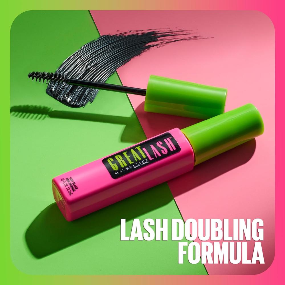 PACK 2 MÁSCARA DE PESTAÑAS GREAT LASH MAYBELLINE TRANSPARENTE - 6