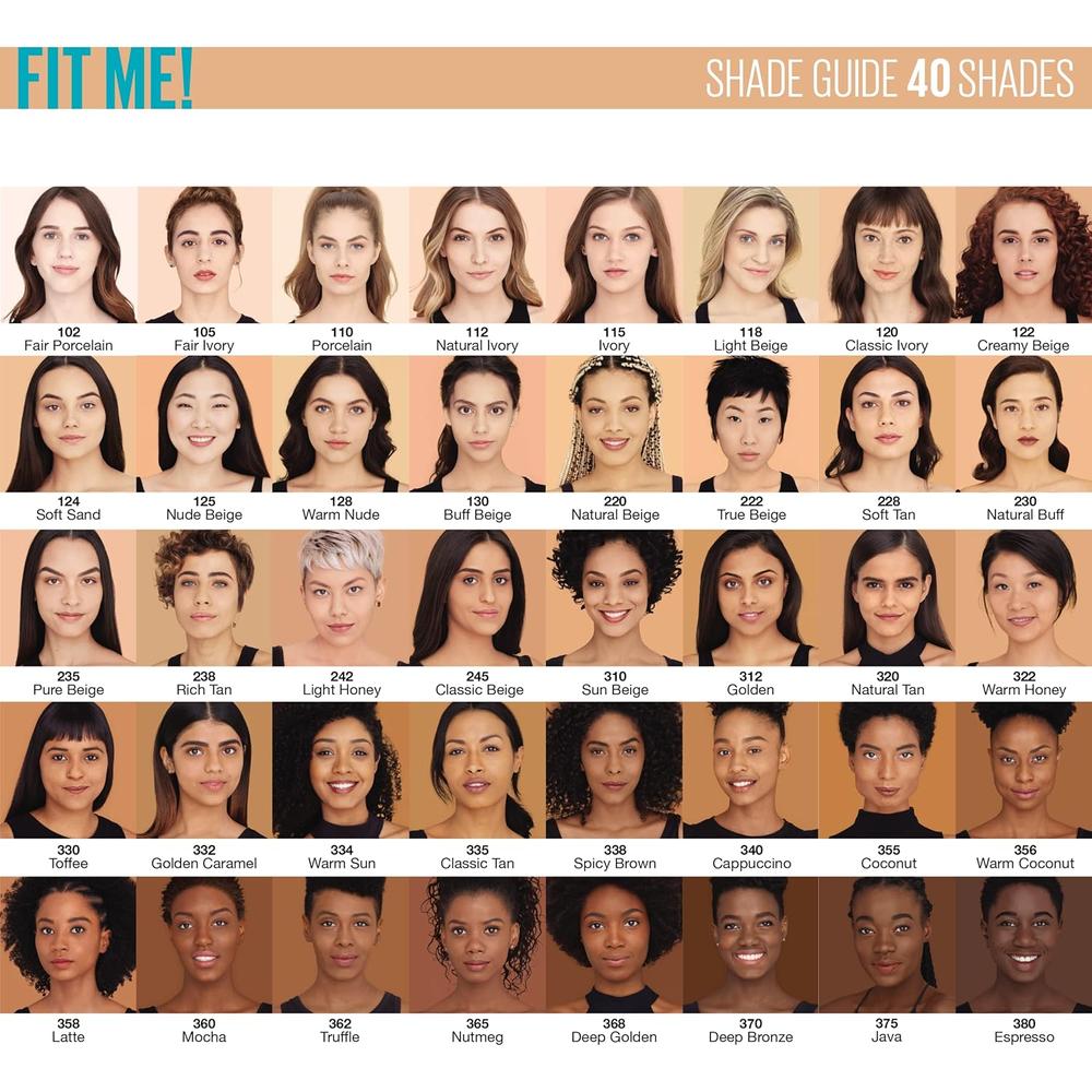 SET MAQUILLAJE FIT ME MAYBELLINE - 4