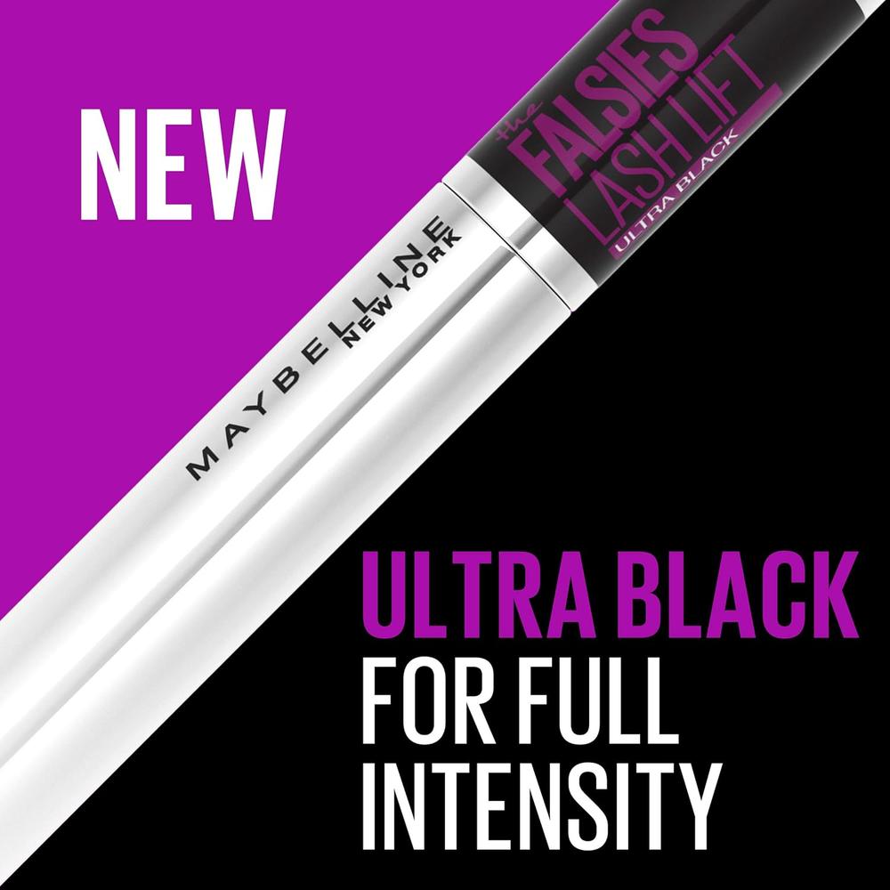 PACK 2 MÁSCARA DE PESTAÑAS THE FALSIES LASH LIFT MAYBELLINE NEGRO INTENSO - 3