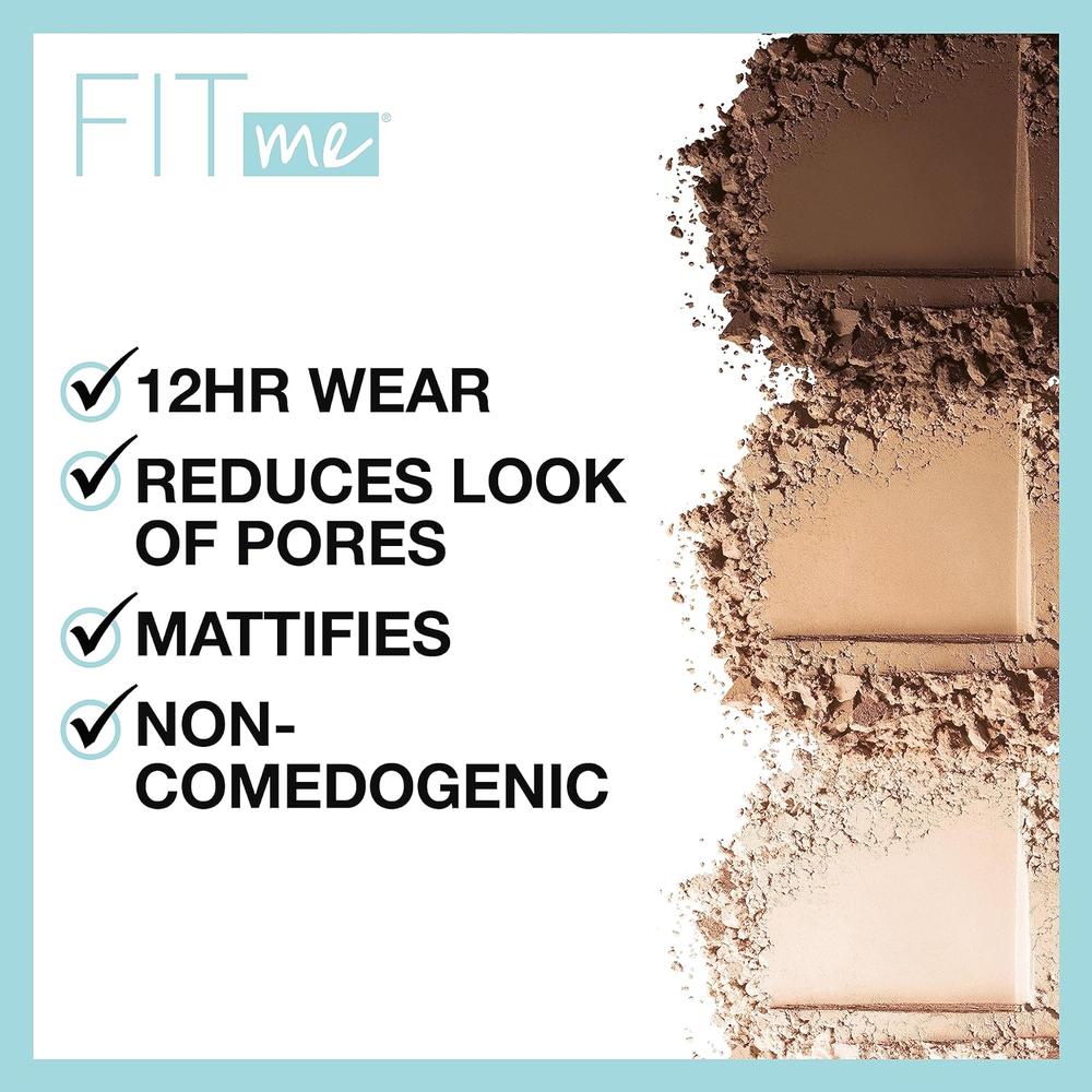 POLVO COMPACTO FIT ME MATTE + PORELESS MAYBELLINE - 2