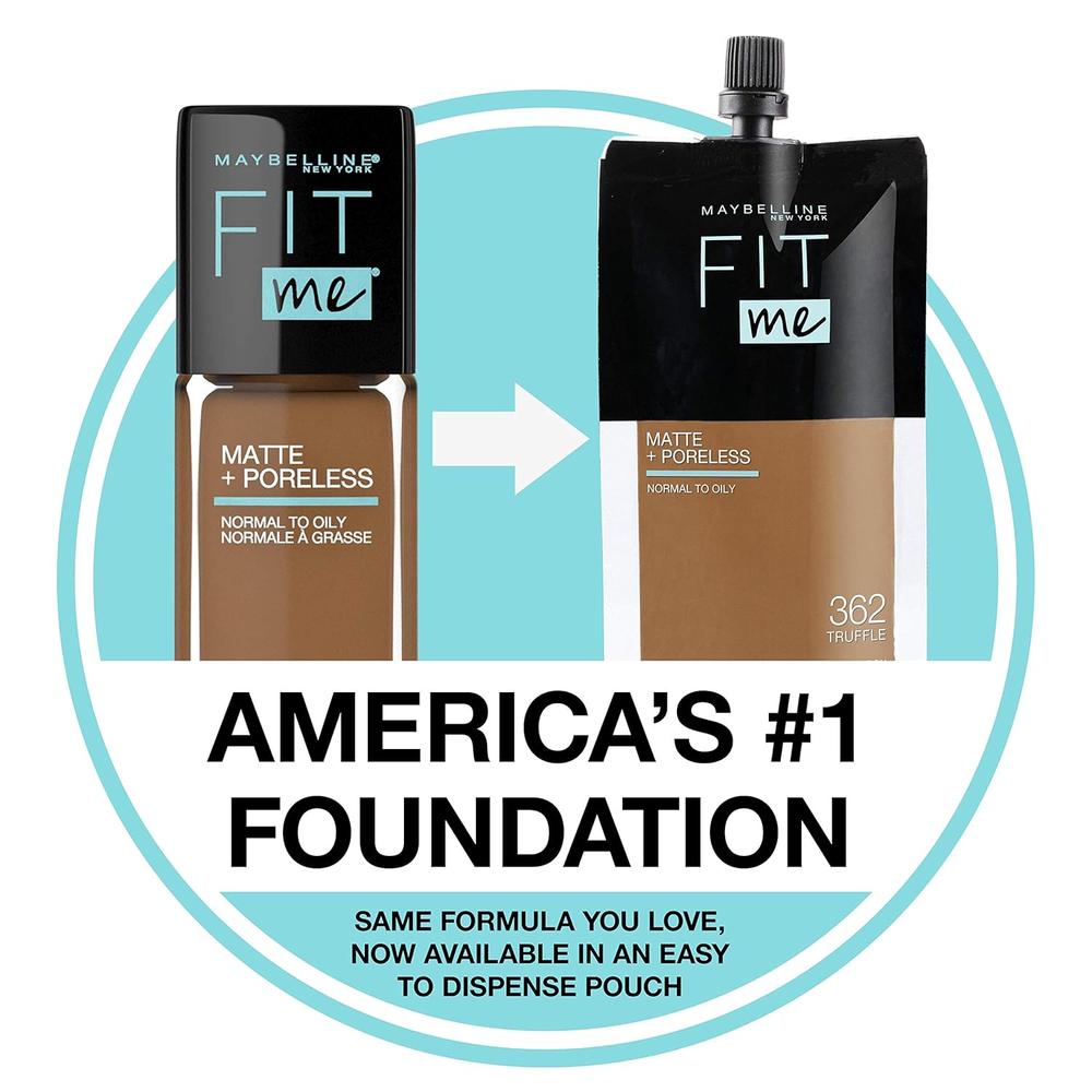 PACK 2 BASE LÍQUIDA FIT ME MATTE + PORELESS MAYBELLINE - 4