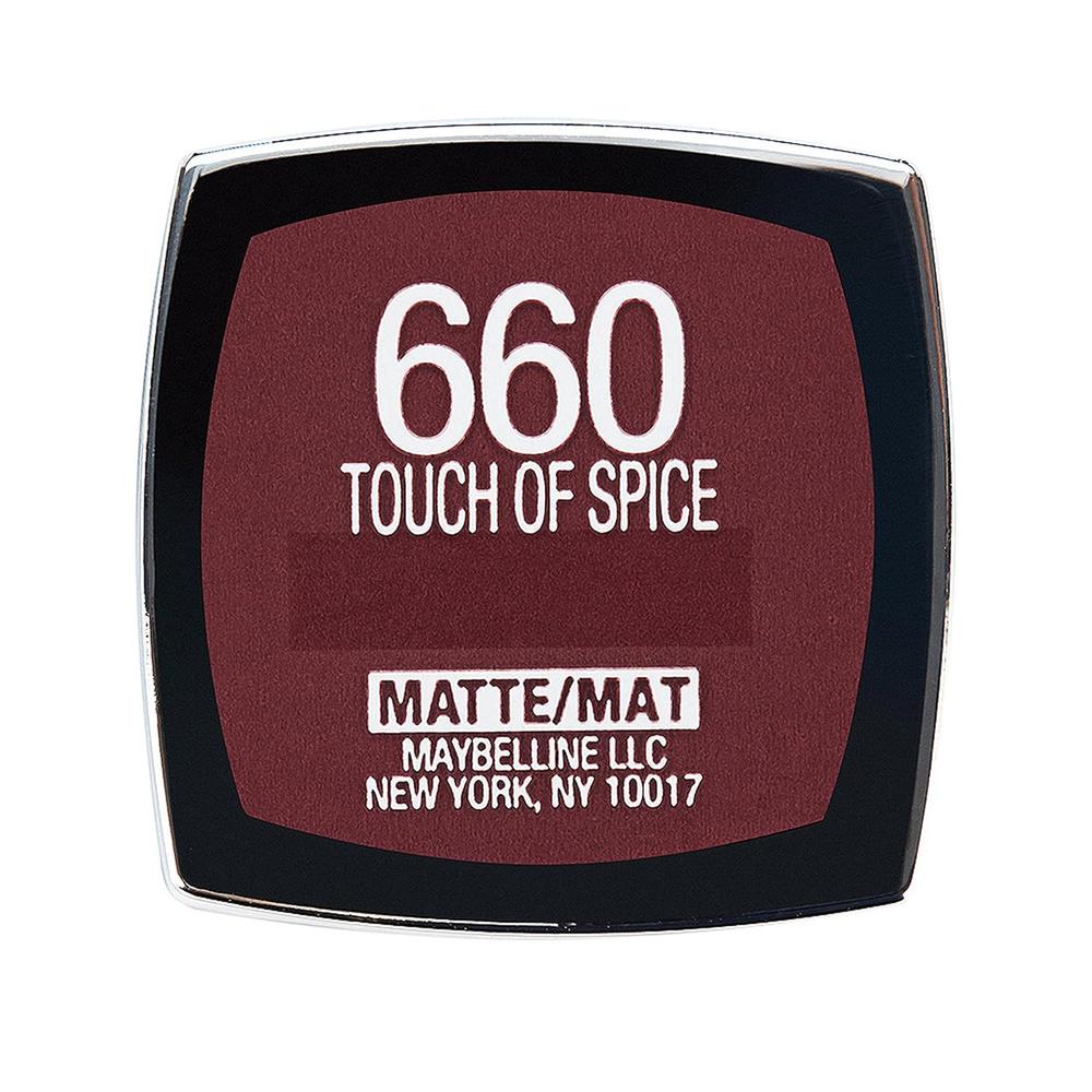 PACK 2 LABIAL COLOR SENSATIONAL MAYBELLINE TOUCH OF SPICE - 6