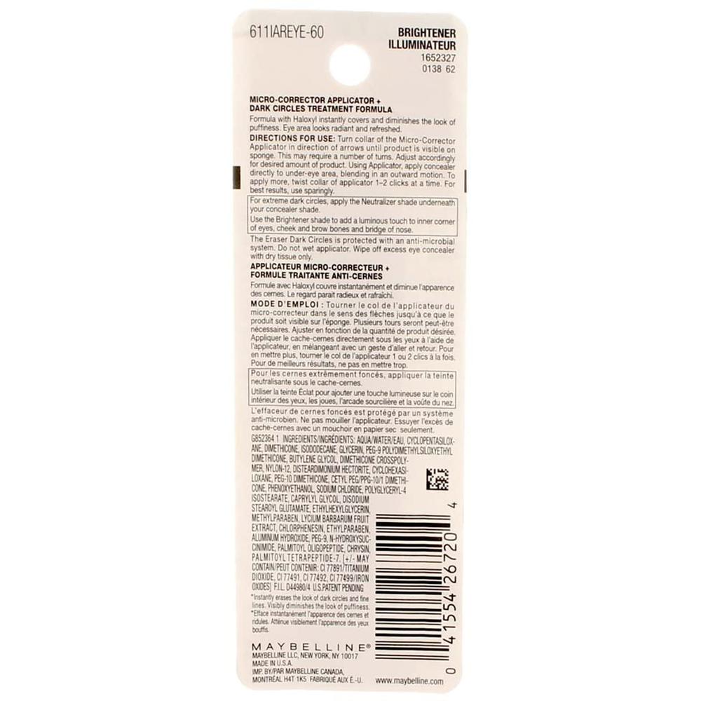 PACK 4 CORRECTOR INSTANT AGE REWIND ERASER MAYBELLINE - 5