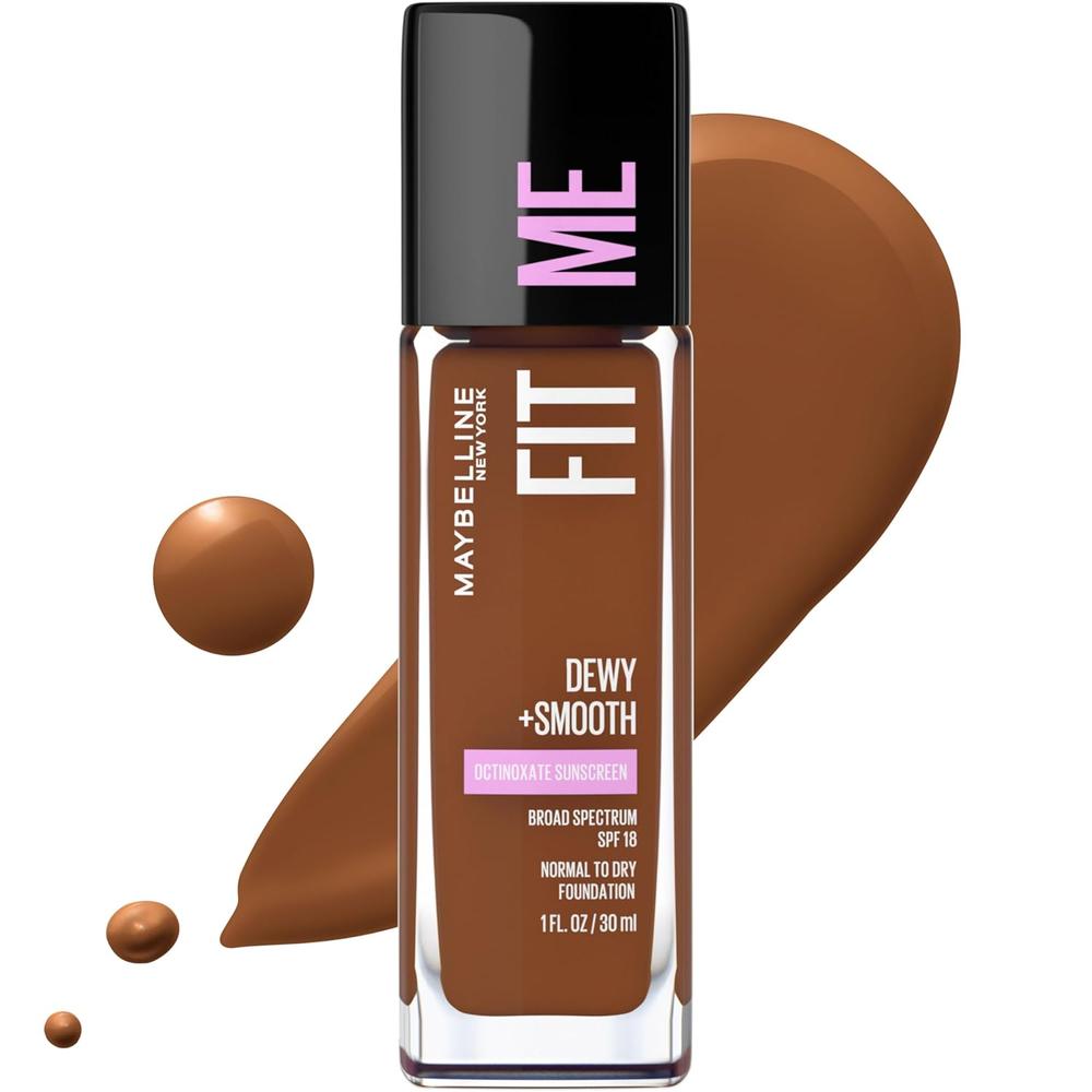 BASE LÍQUIDA FIT ME DEWY + SMOOTH MAYBELLINE - 1