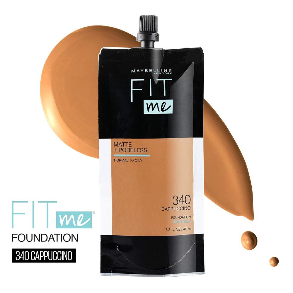 BASE LÍQUIDA FIT ME MATTE + PORELESS MAYBELLINE - 2