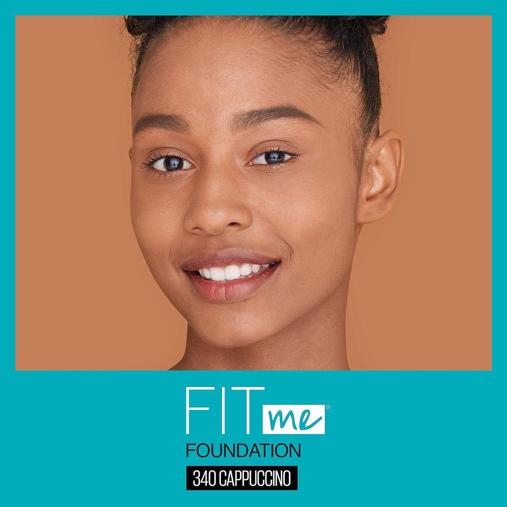BASE LÍQUIDA FIT ME MATTE + PORELESS MAYBELLINE - 3