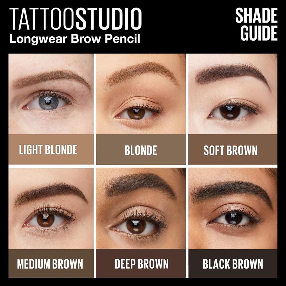 LÁPIZ DE CEJAS TATTOOSTUDIO MAYBELLINE - 6